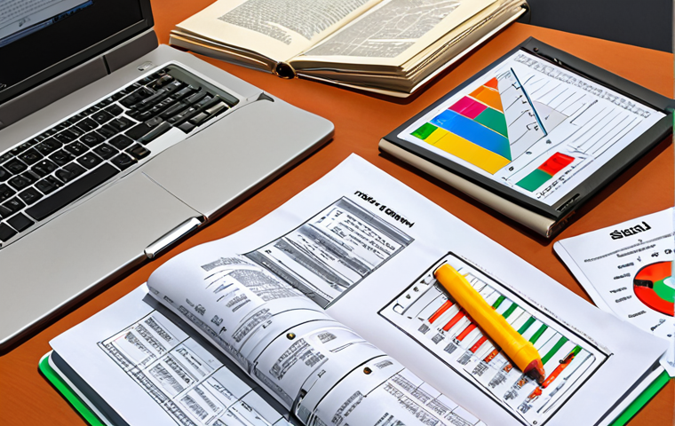 **

> A well-organized study desk with an open textbook, a printed exam syllabus highlighted with colorful markers, a stack of past exam papers, and a laptop displaying a circuit simulation software like Multisim. The overall atmosphere should be bright and encouraging, emphasizing effective exam preparation for an electronics technician certification.

**
