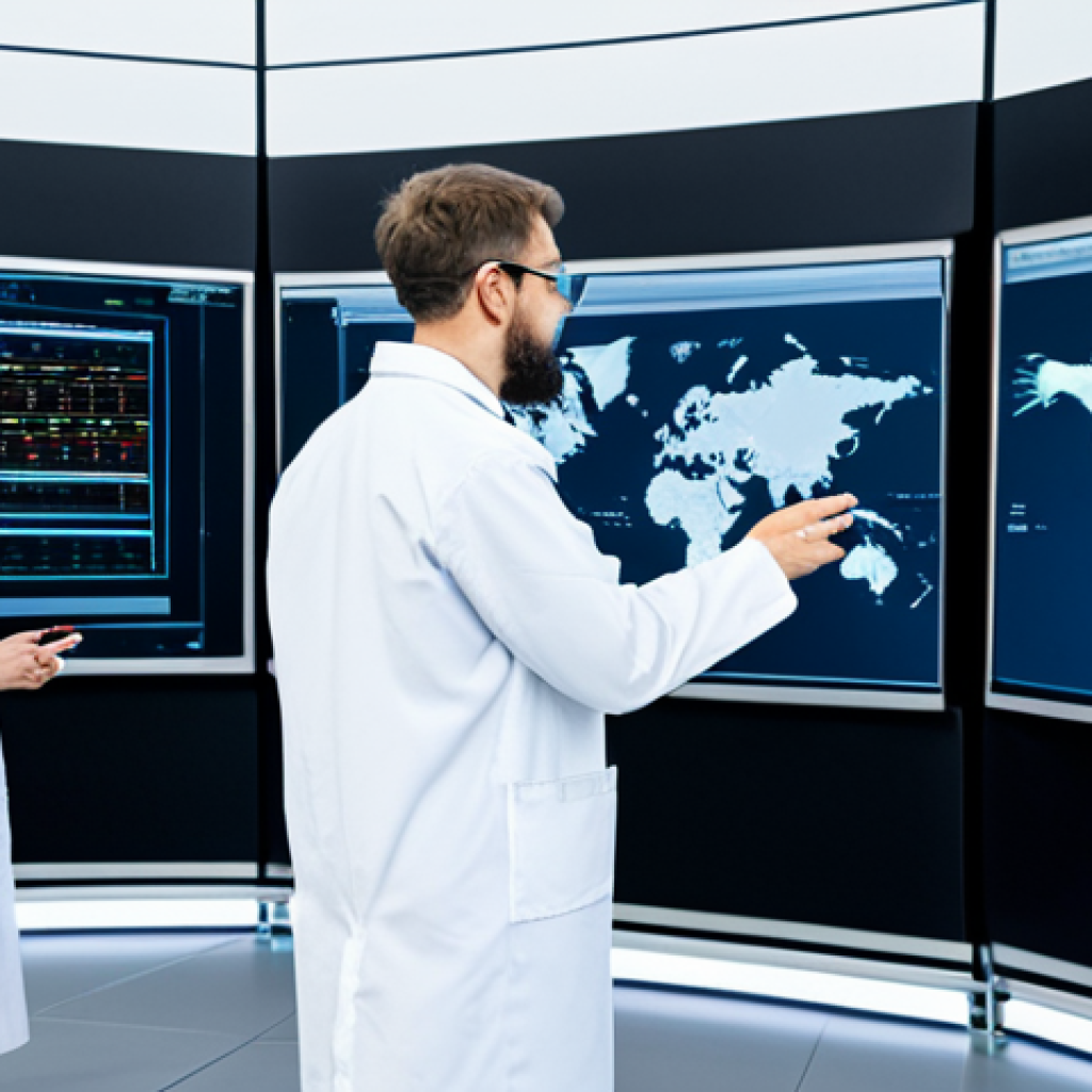 A team of professional electronic engineers in a modern, brightly lit smart factory, wearing professional lab coats and safety glasses. They are standing near advanced robotic arms and automated machinery, observing large interactive display screens showing real-time production data and AIoT analytics. The scene emphasizes precision, efficiency, and technological innovation. The engineers are fully clothed in appropriate attire, modest clothing. Perfect anatomy, correct proportions, natural pose, well-formed hands, proper finger count, natural body proportions. Safe for work, appropriate content, professional, high quality professional photography, ultra-detailed.