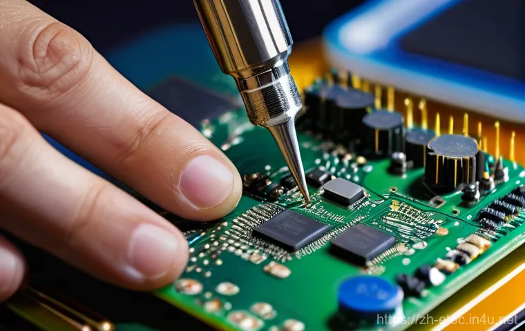 전자기술사 실기시험의 성공 전략 - A young, focused East Asian electronic engineer, dressed in a smart casual polo shirt, diligently st... 전자기술사 실기시험의 성공 전략 - A young, focused East Asian electronic engineer, dressed in a smart casual polo shirt, diligently st...