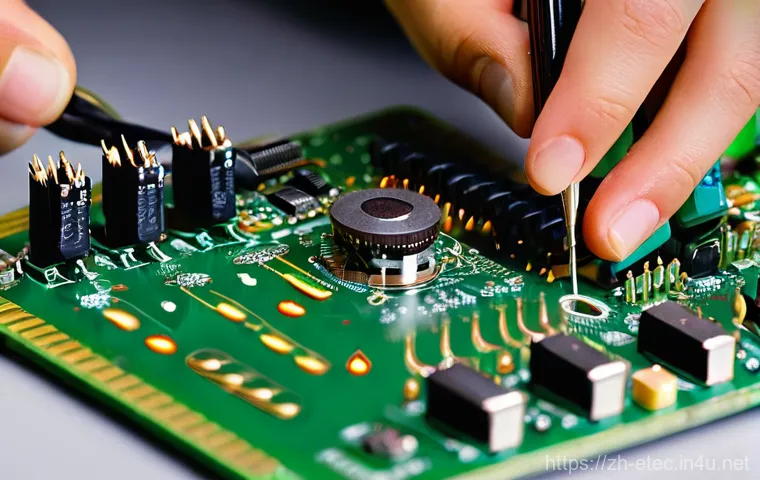 전자기술사 실기시험 시연 성공 팁 - **Prompt:** A diverse young adult, wearing practical work attire such as a collared shirt or a light...