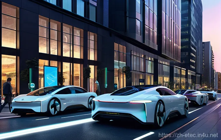 전자기술사와 디지털 변혁과 기술의 역할 - **Prompt 2: Green Energy Future in a Smart Community**
    "An aerial view of a meticulously designe...