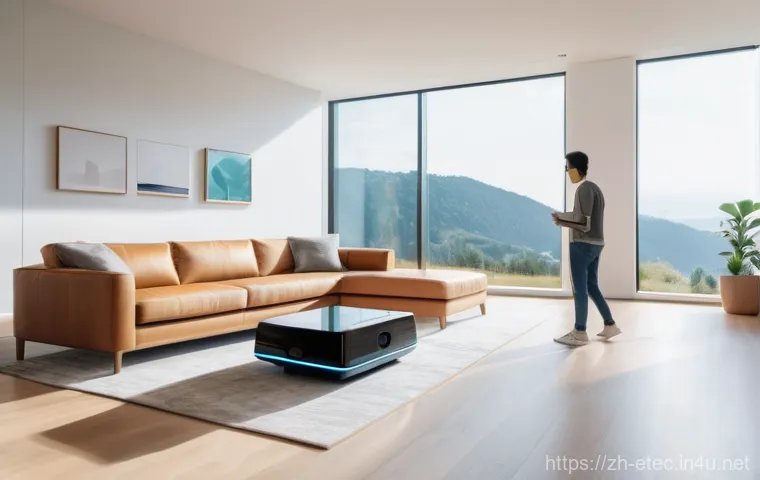 전자기술사와 반도체 기술의 접목 - Prompt 1: The Intelligent Home of Tomorrow**