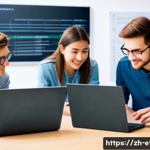 전자기술사 스터디 그룹 필수 규칙 - **Prompt 1: Collaborative Electronic History Study Group**
    A vibrant, diverse group of 4-5 young...