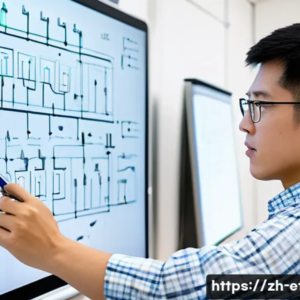 전자기술사 필기 과목별 학습법 - A detailed and modern classroom scene focused on electronic circuit education for Chinese-speaking s...